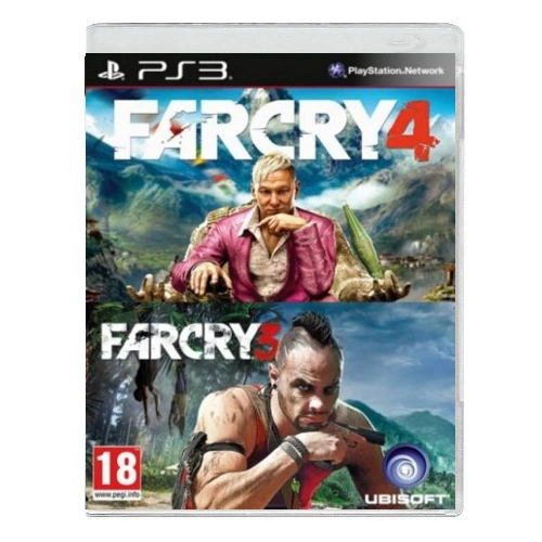 Игра Far Cry 3 + Far Cry 4 (PS3) (rus) б/у